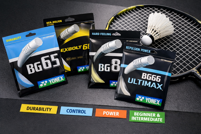 Badminton strings for beginners and intermediate players
