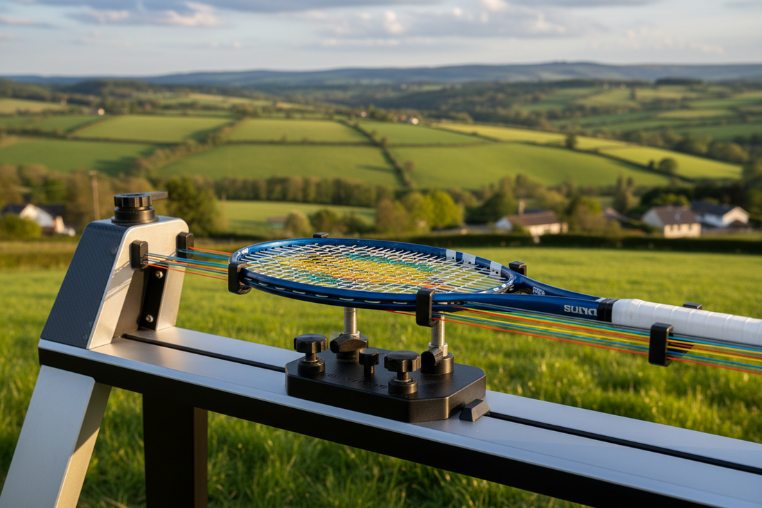 Sam's Strings postal racket restringing service - covering Mid Wales, Shropshire and the Welsh Borders