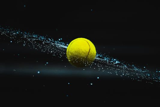 Tennis ball in the universe image