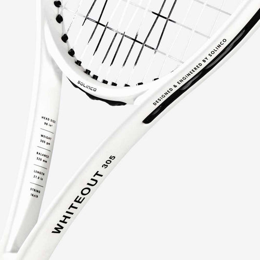 Solinco Whitout 305 tennis racket zoom