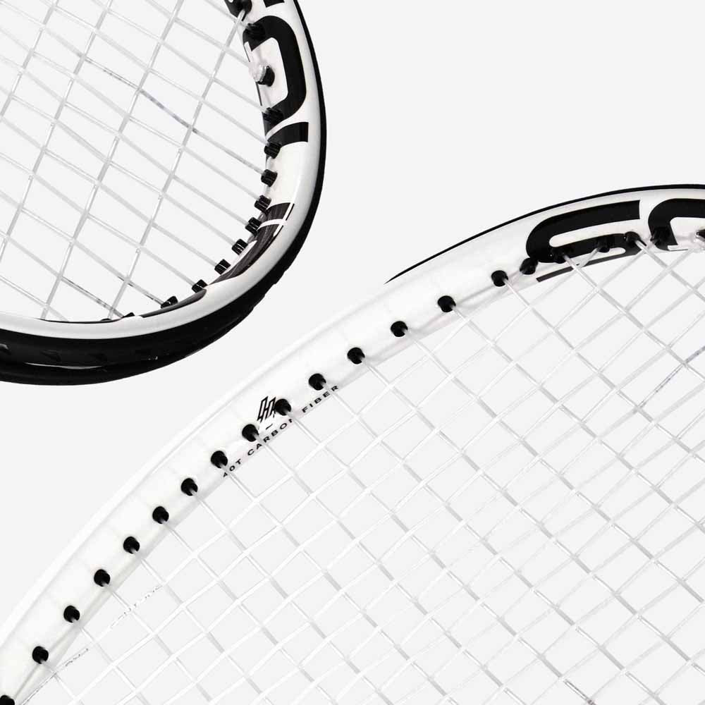 2 Solinco Whitout 305 tennis rackets