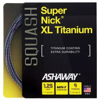 Ashaway Super Nick XL Titanium Restring