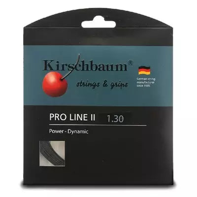 Kirschbaum Pro Line II tennis string set in black